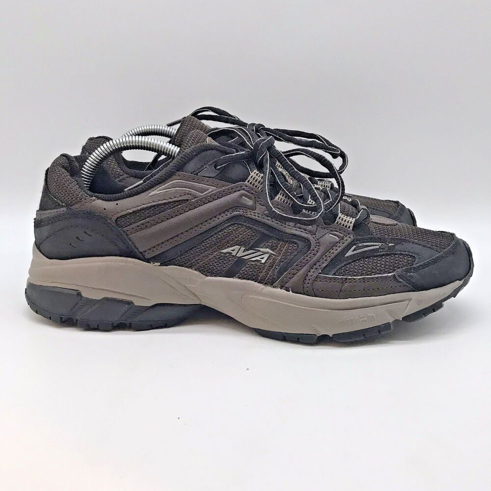 Avia Jag Trail Shoes Men's 10 Brown Lace Up Low Top MNAV27ES013 Hiking Sneakers